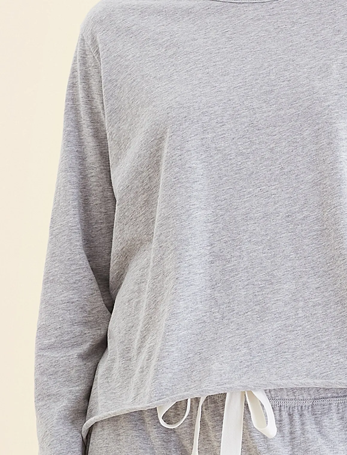 Jada Organic Cotton Boxy Long Sleeve Tee
