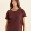 Jada Organic Cotton Knit Tee