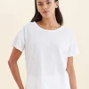Jada Organic Cotton Knit Tee