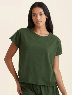 Jada Organic Cotton Knit Boxy Tee