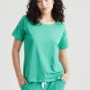 Jada Organic Cotton Knit Tee