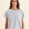 Jada Organic Cotton Knit Boxy Tee