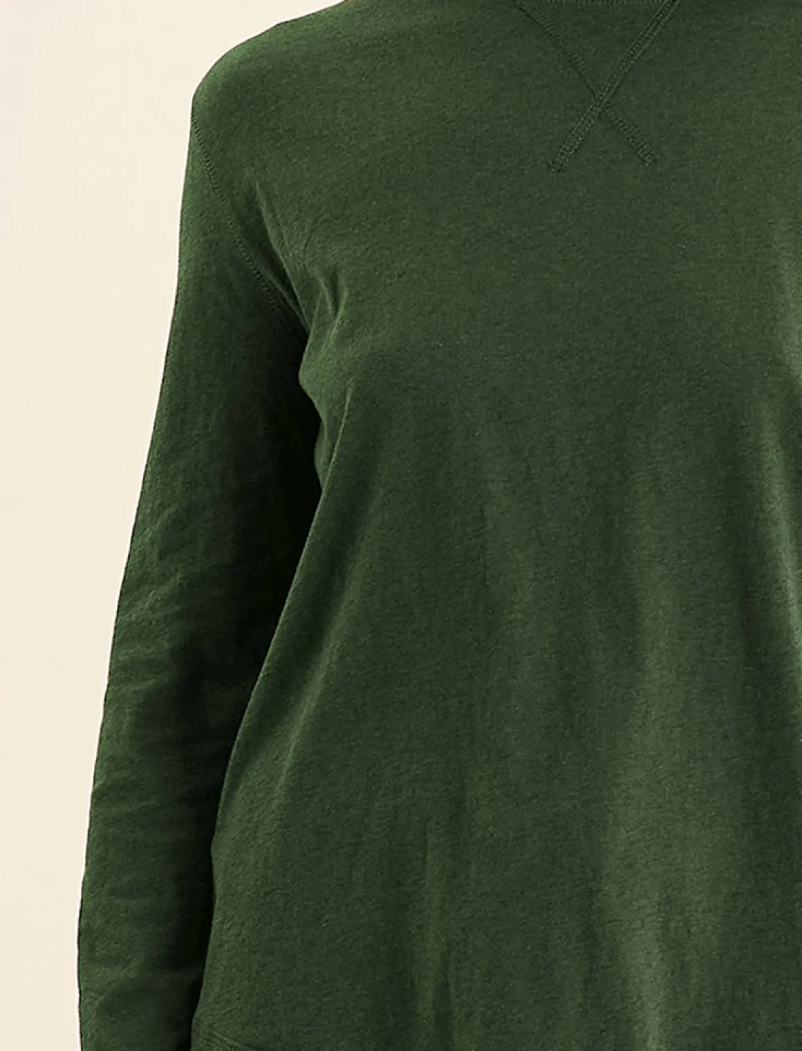 Jada Organic Cotton Knit Long Sleeve Tee