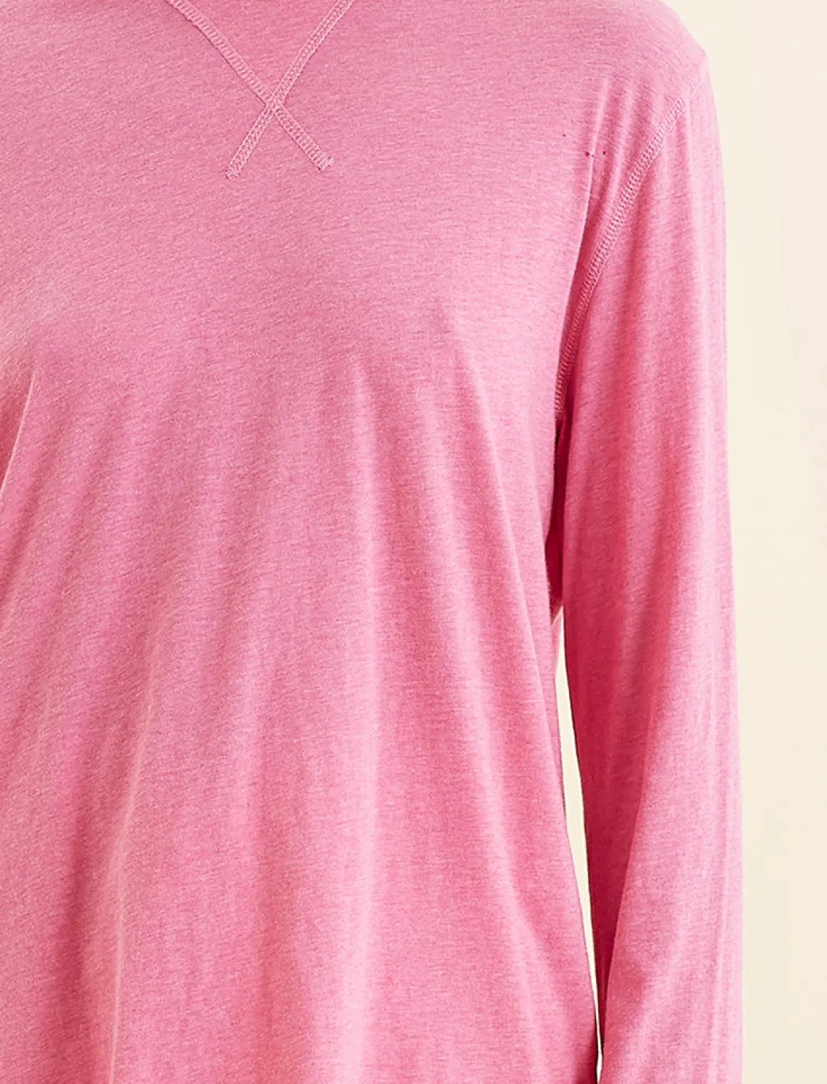 Jada Organic Cotton Knit Long Sleeve Tee