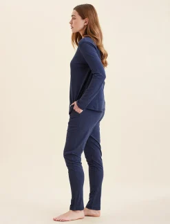 Jada Organic Cotton Knit Long Sleeve Tee