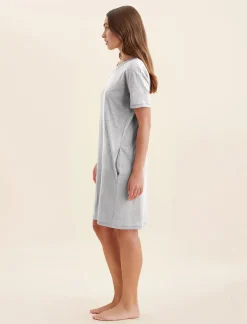 Jada Organic Cotton Knit Midi Nightie