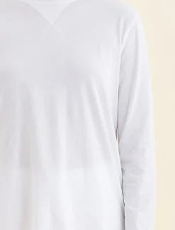 Jada Organic Cotton Knit Long Sleeve Tee