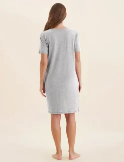 Jada Organic Cotton Knit Midi Nightie