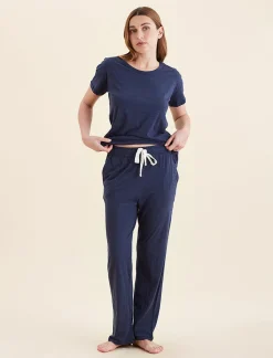Jada Organic Cotton Straight Leg Pant