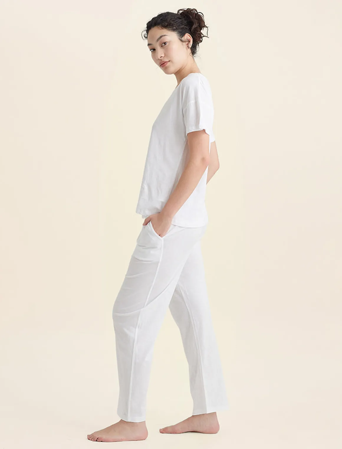 Jada Organic Cotton Straight Leg Pant