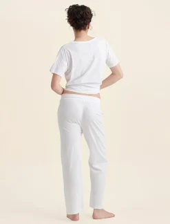 Jada Organic Cotton Straight Leg Pant