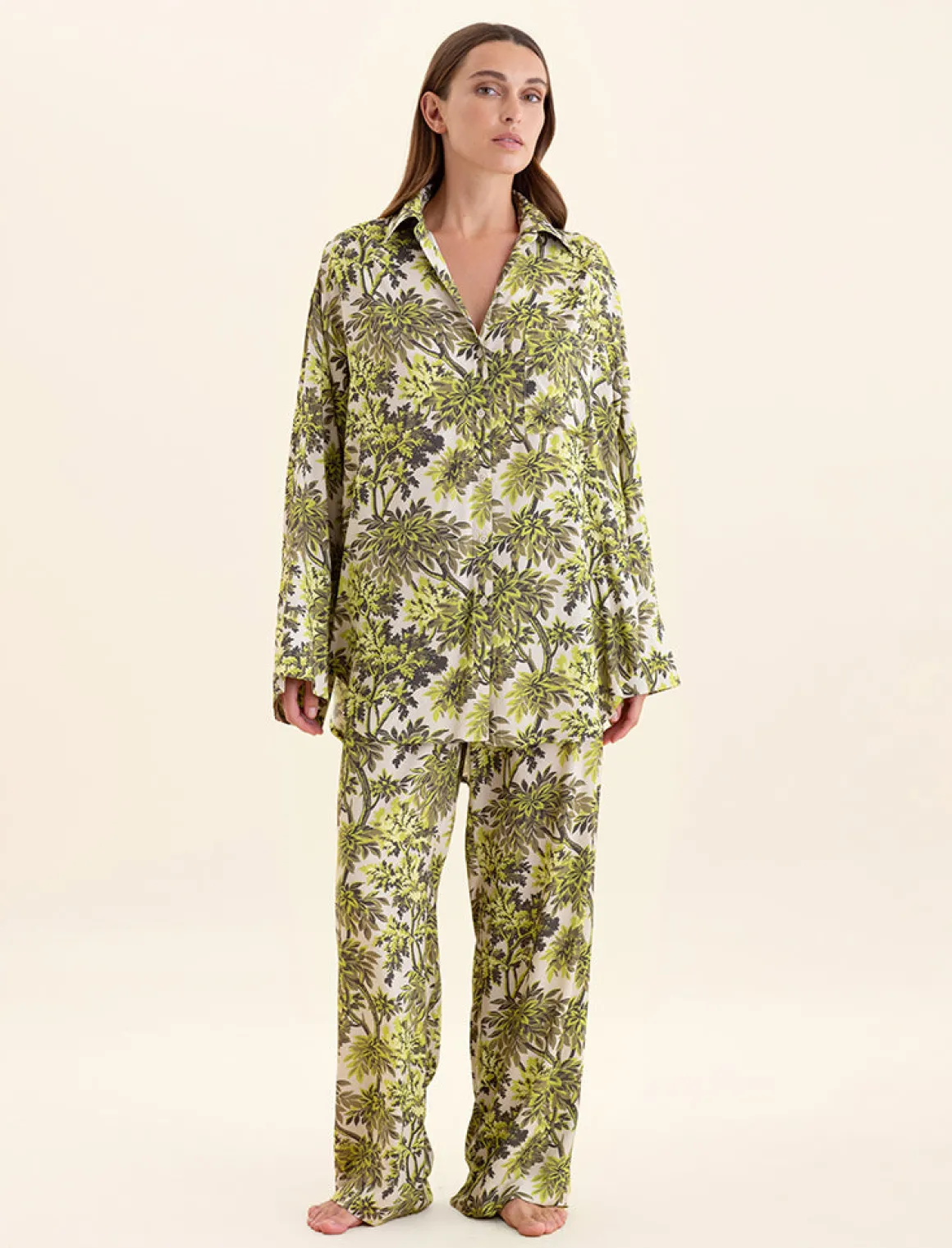 Karen Walker Canopy Wide Leg Pant