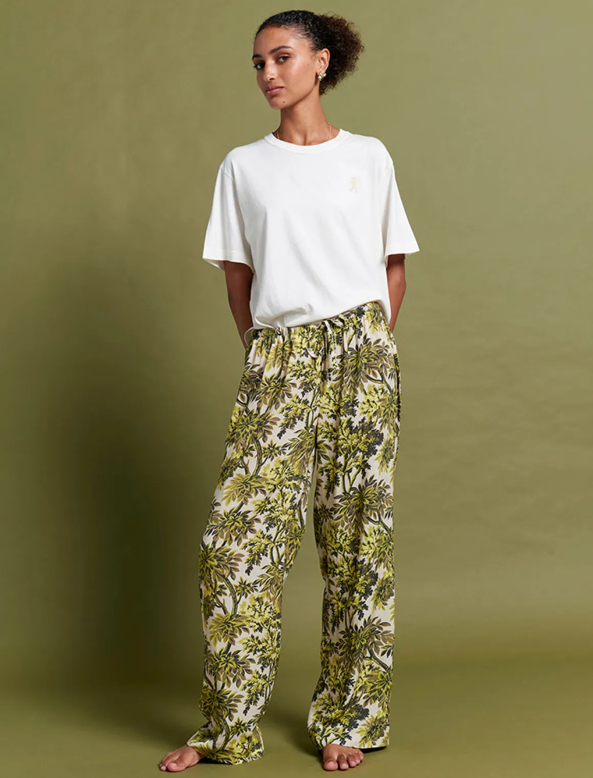 Karen Walker Canopy Wide Leg Pant