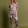 Karen Walker Edwardian Floral Crop PJ Set