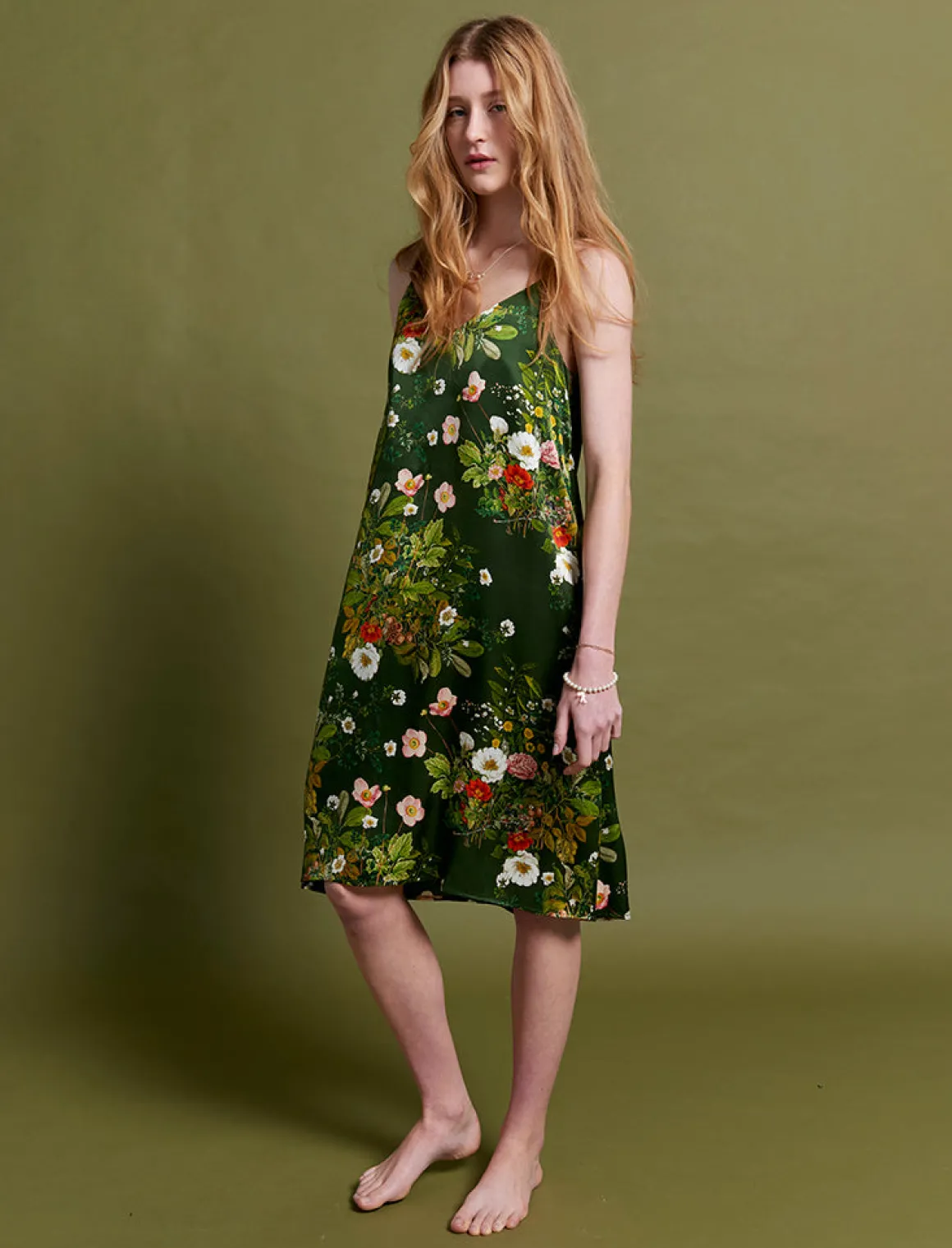 Karen Walker Love Letters Silk Slip Nightie