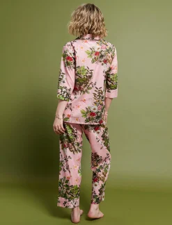 Karen Walker Love Letters Crop PJ Set