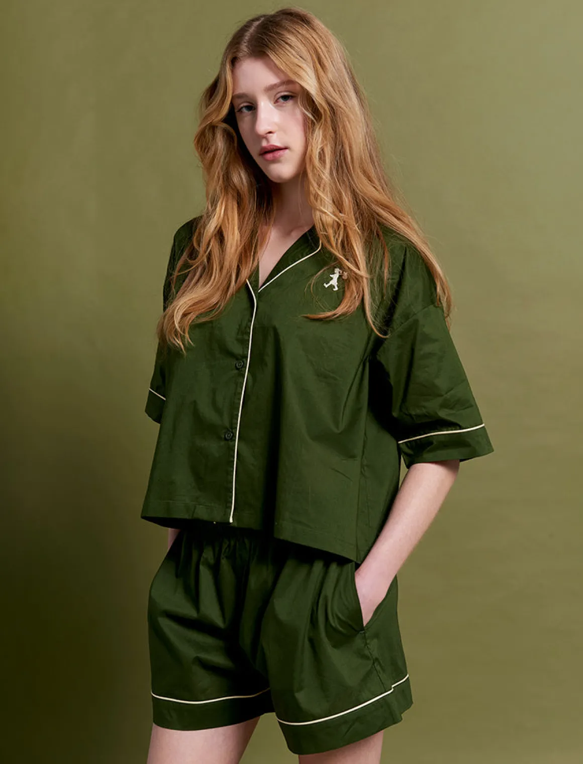 Karen Walker Runaway Girl Boxer PJ Set