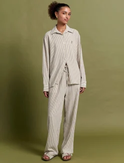Karen Walker Seersucker Stripe PJ Set