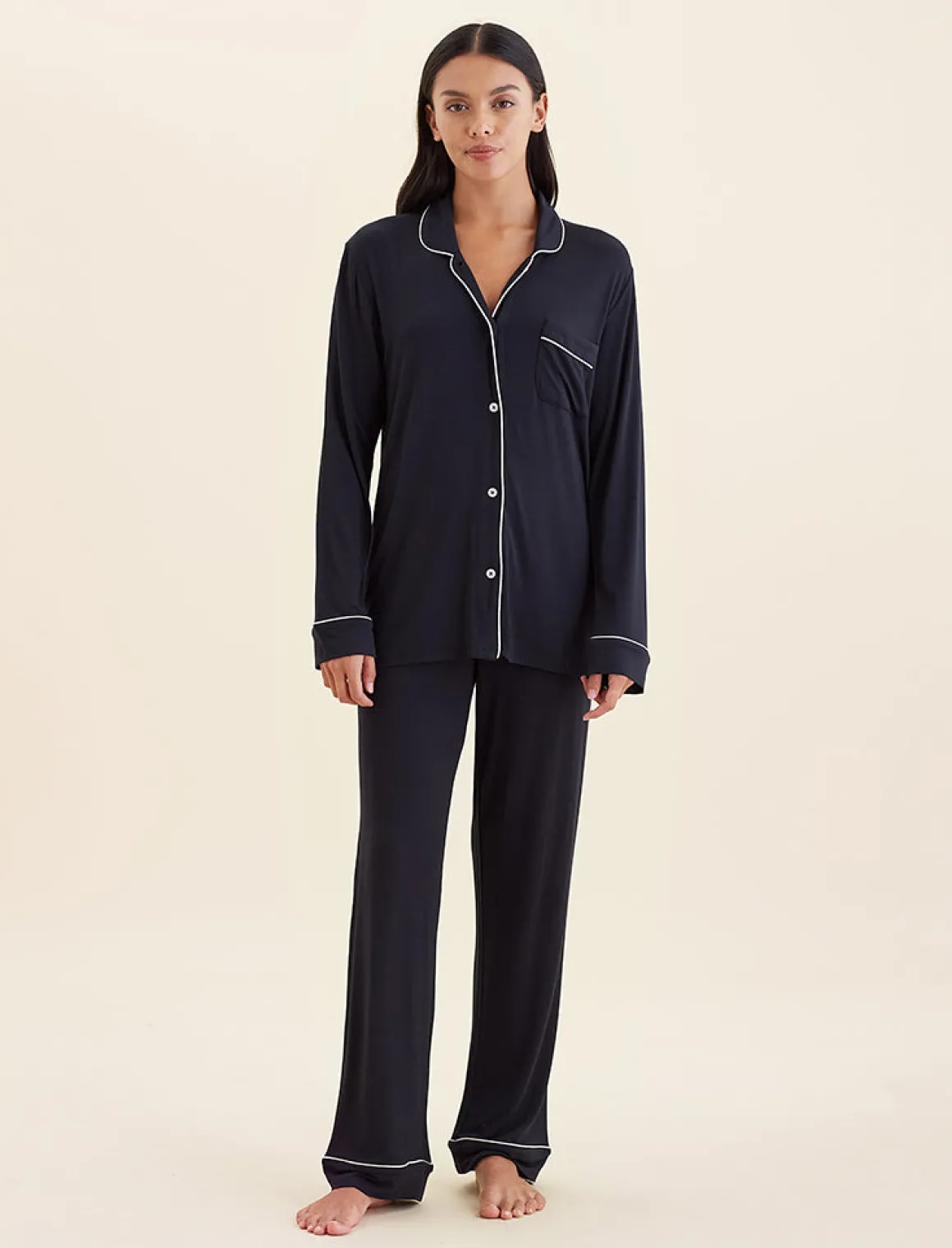 Kate Modal Soft Full Length PJ Set