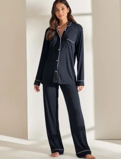 Kate Modal Soft Full Length PJ Set