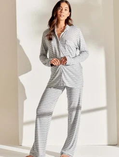 Kate Modal Soft Full Length PJ Set
