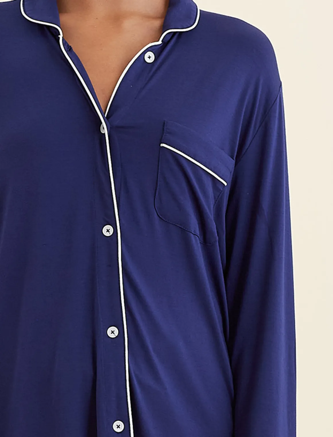 Kate Modal Soft Full Length PJ Set
