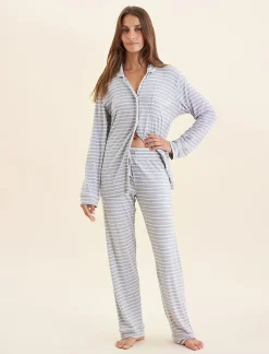 Kate Modal Soft Full Length PJ Set