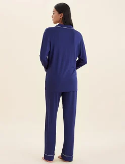 Kate Modal Soft Full Length PJ Set