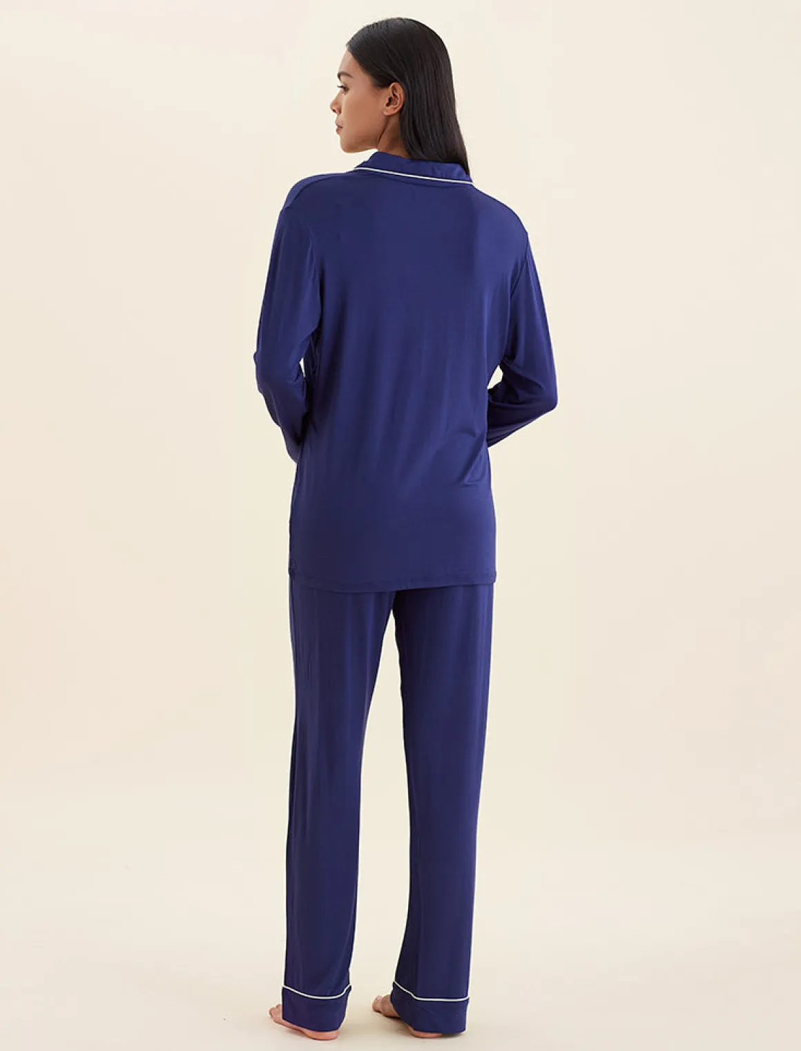 Kate Modal Soft Full Length PJ Set