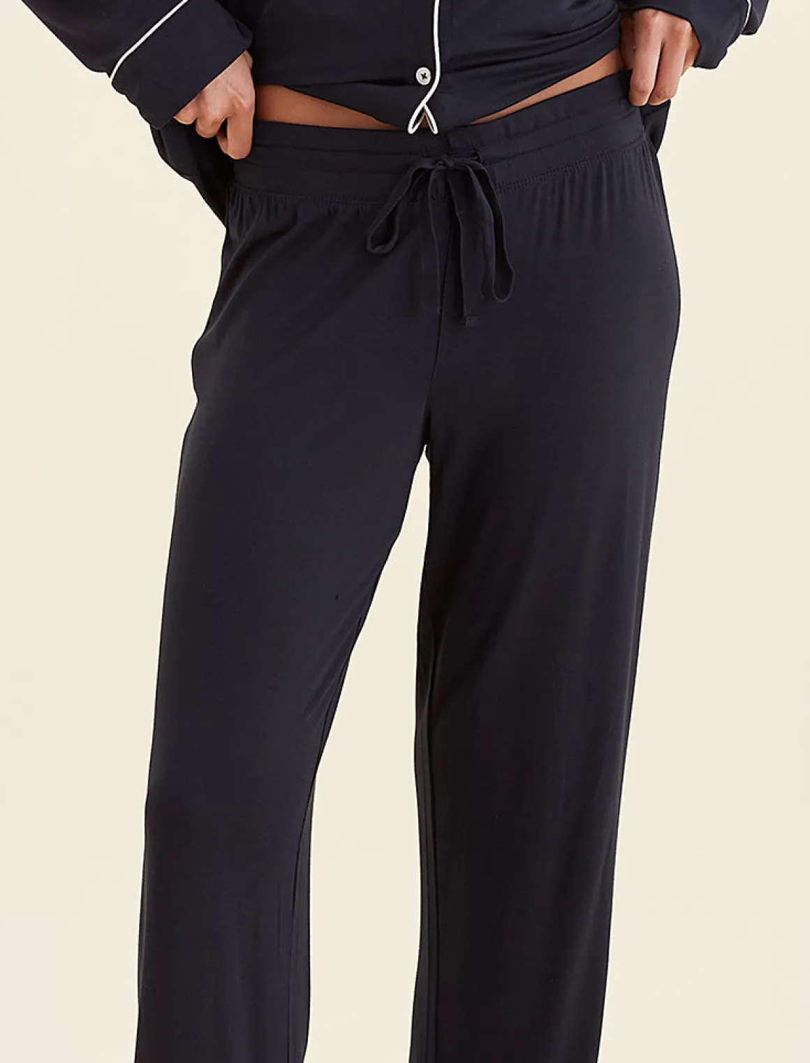 Kate Modal Soft Full Length PJ Set