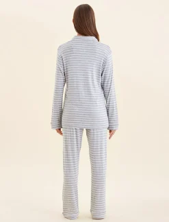 Kate Modal Soft Full Length PJ Set