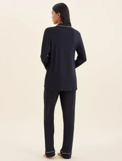 Kate Modal Soft Full Length PJ Set