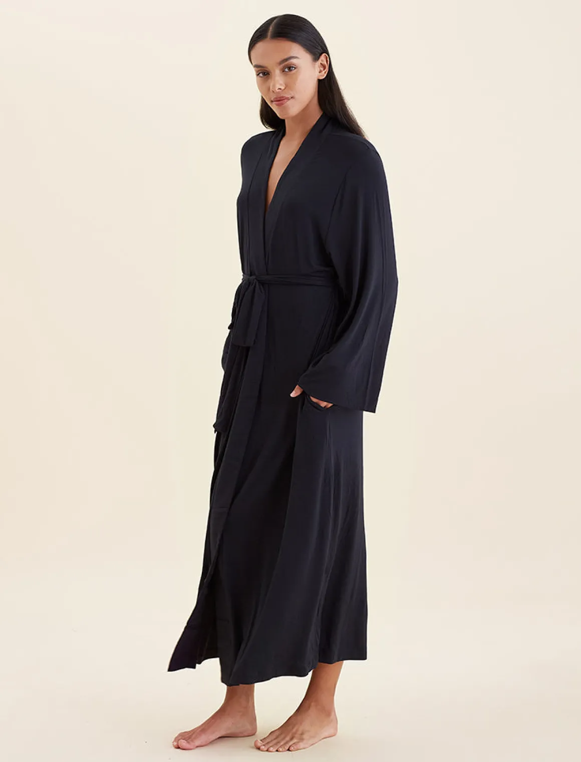 Kate Modal Soft Maxi Robe
