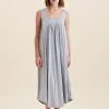 Kate Modal Soft Pleat Front Maxi Nightie