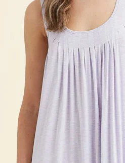 Kate Modal Soft Pleat Front Maxi Nightie