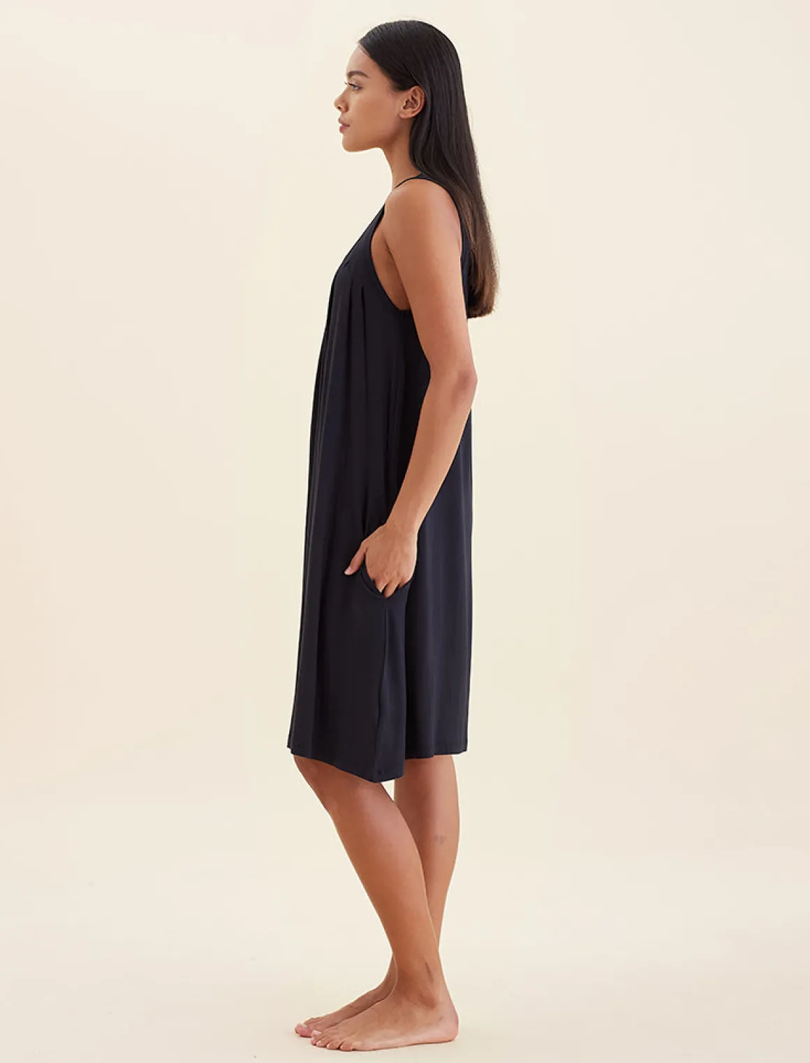 Kate Modal Soft Pleat Front Nightie