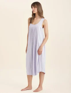Kate Modal Soft Pleat Front Maxi Nightie