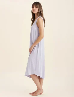 Kate Modal Soft Pleat Front Maxi Nightie