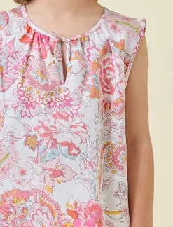 Kids Ella Frill Cami and Boxer Short Set