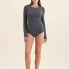 Lillian Soft Modal Long Sleeves Body Suit