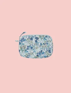 Lily Jane Quilted Small Cosmetic Bag