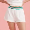 Luxe Waffle Tennis Shorts