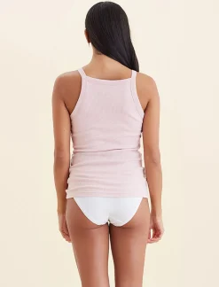 Milla Racer Back Rib Shelf Bra Tank