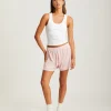 Milla Rib Shelf Bra Semi Crop Tank