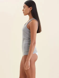 Milla Rib Shelf Bra Tank