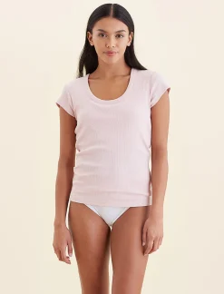 Milla Rib Shelf Bra Tee