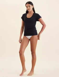 Milla Rib Shelf Bra Tee