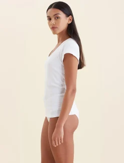 Milla Rib Shelf Bra Tee