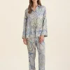 Nahla Printed Silk PJ
