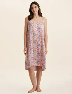 Painted Travels Silk Slip